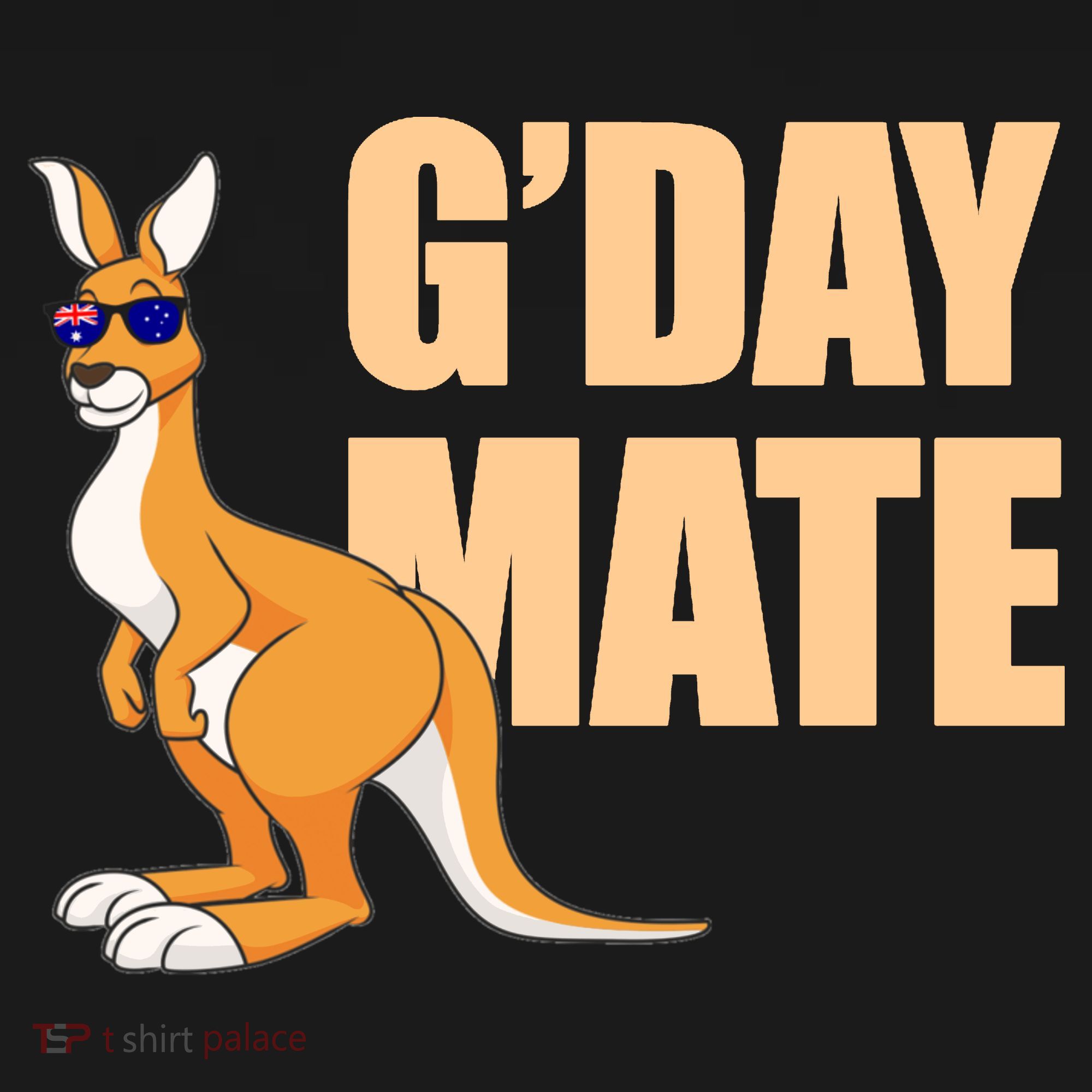 Kangaroo Australia G'Day Mate Australian Symbol Ornament