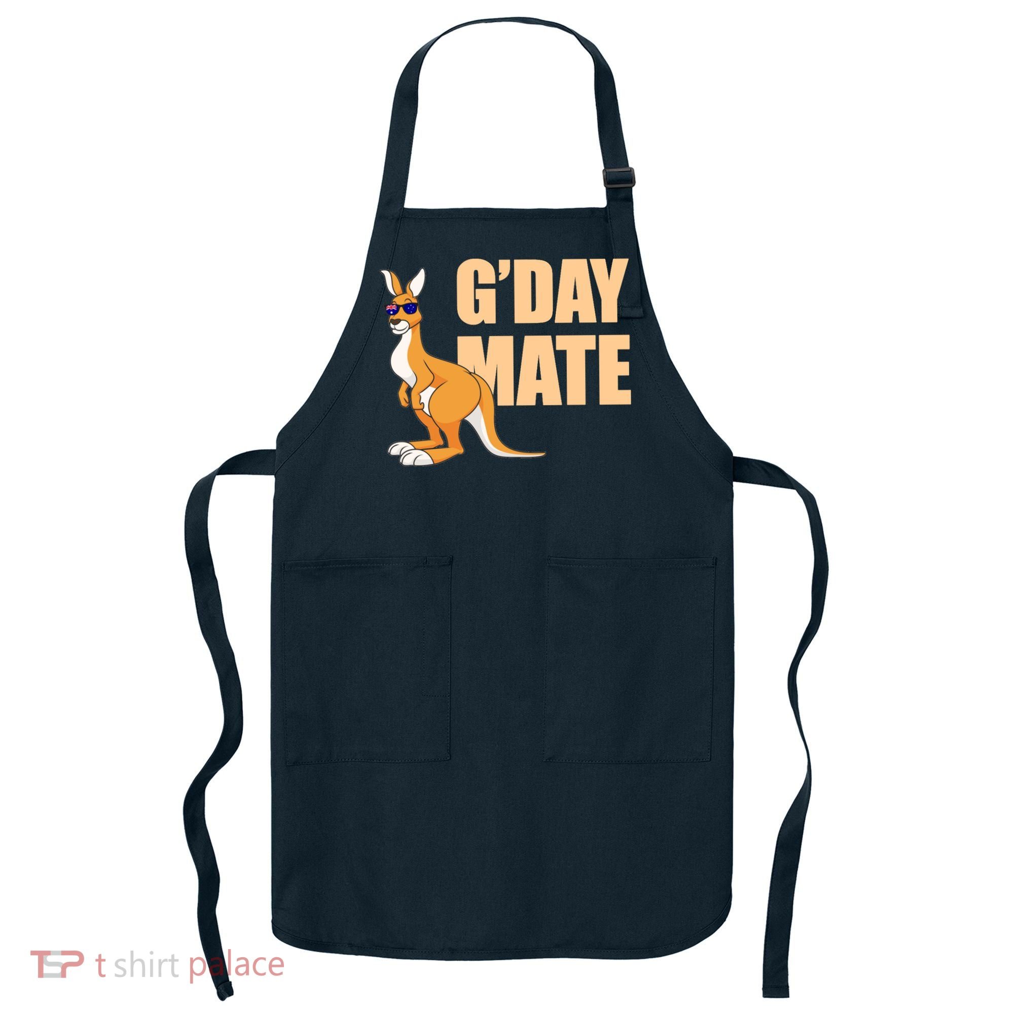 Kangaroo Australia G'Day Mate Australian Symbol Apron