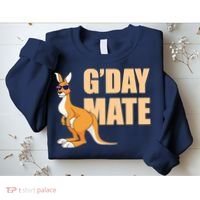 Kangaroo Australia G'Day Mate Australian Symbol Sweatshirt thumb 2