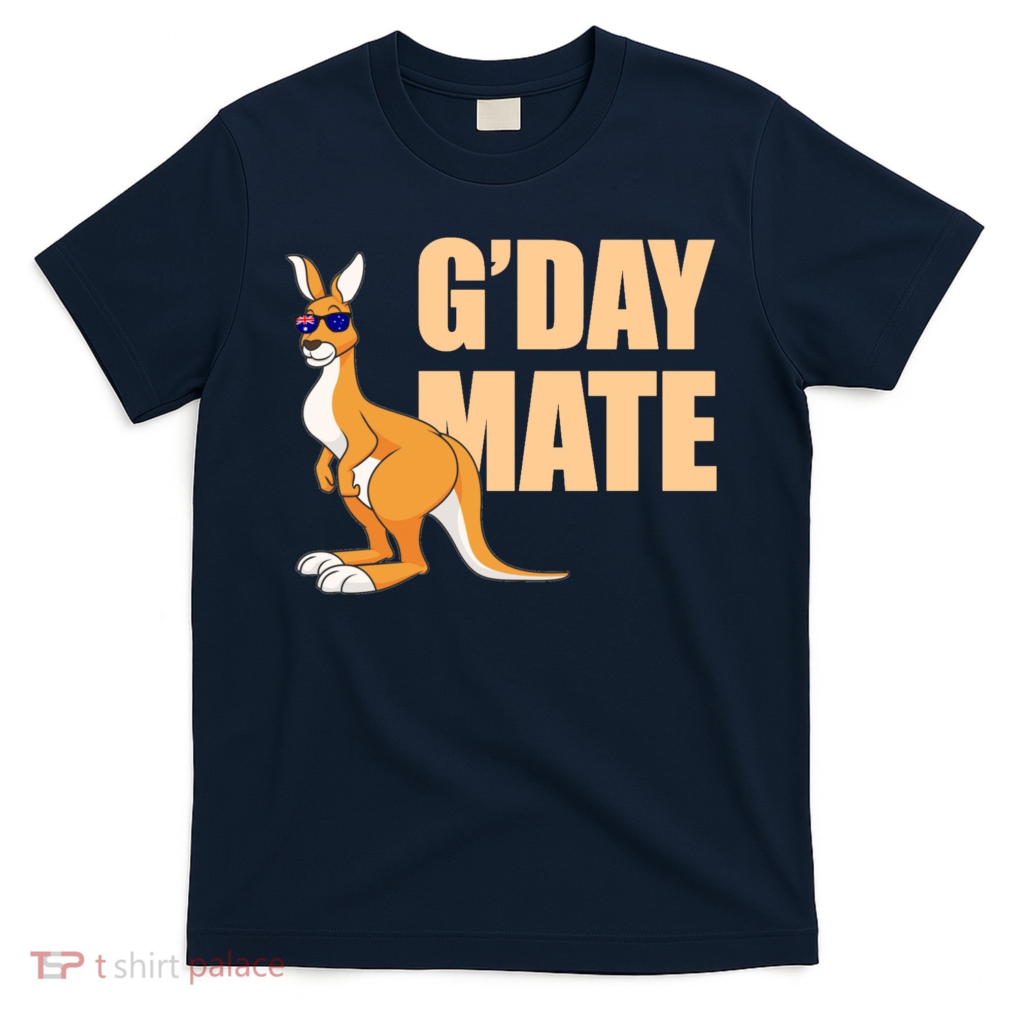 Kangaroo Australia G'Day Mate Australian Symbol T-Shirt