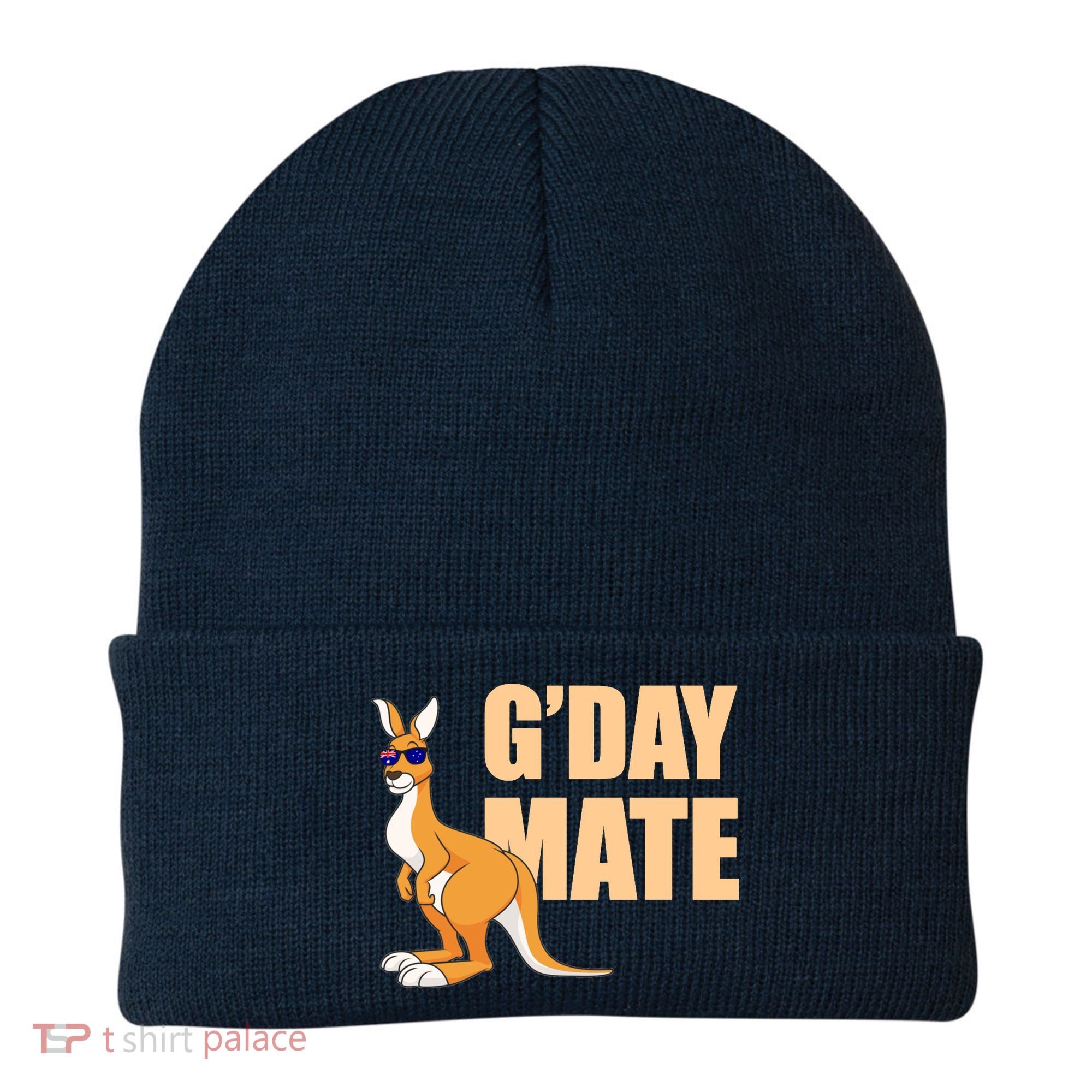 Kangaroo Australia G'Day Mate Australian Symbol Beanie