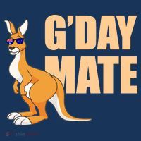 Kangaroo Australia G'Day Mate Australian Symbol Coaster thumb 2
