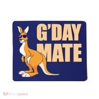 Kangaroo Australia G'Day Mate Australian Symbol Mousepad thumb 0
