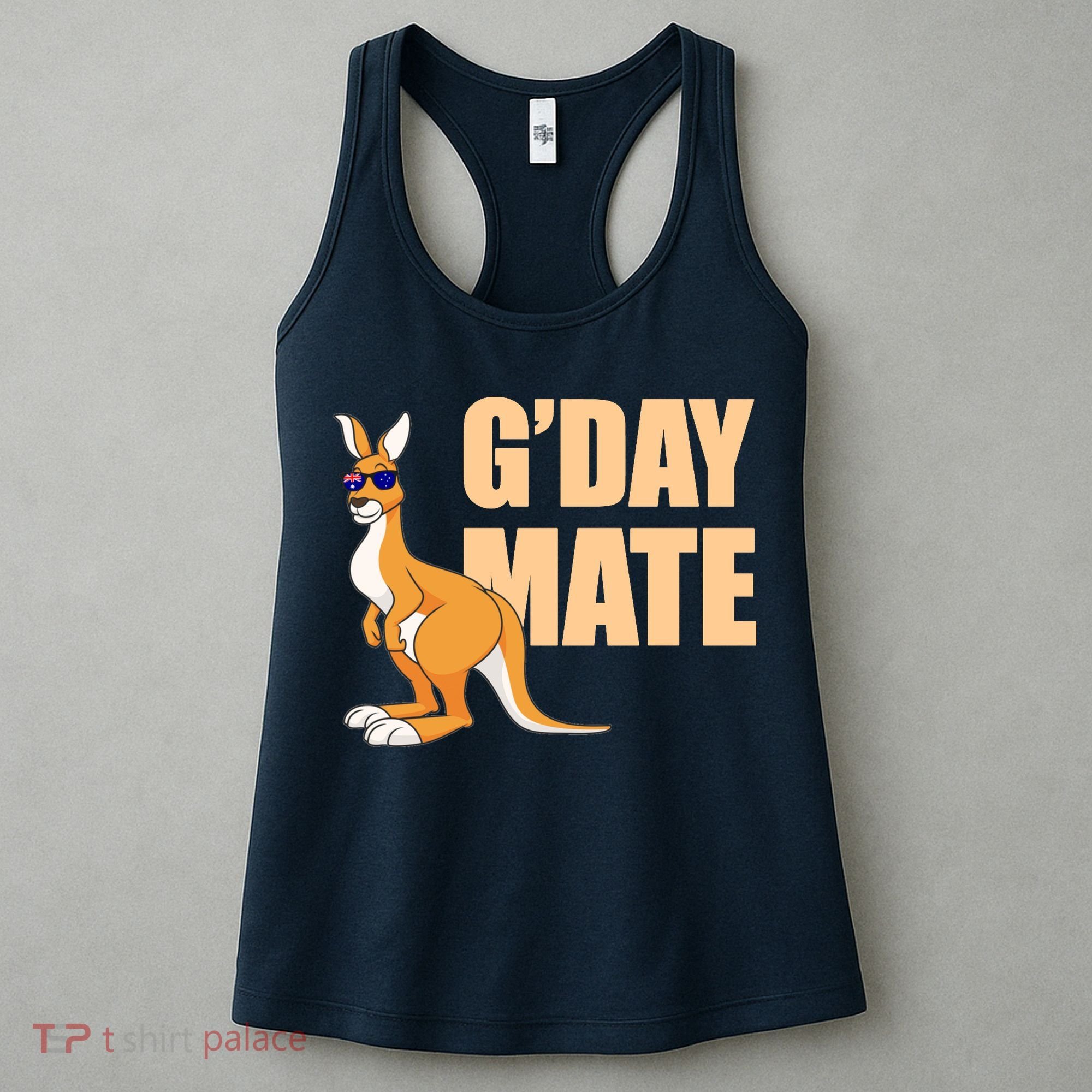 Kangaroo Australia G'Day Mate Australian Symbol Women's Tank Top