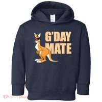 Kangaroo Australia G'Day Mate Australian Symbol Toddler Hoodie thumb 0