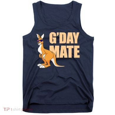 Kangaroo Australia G'Day Mate Australian Symbol Tank Top