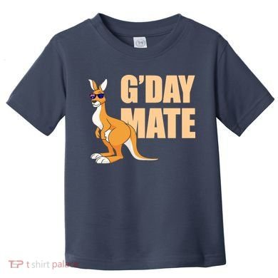 Kangaroo Australia G'Day Mate Australian Symbol Toddler T-Shirt