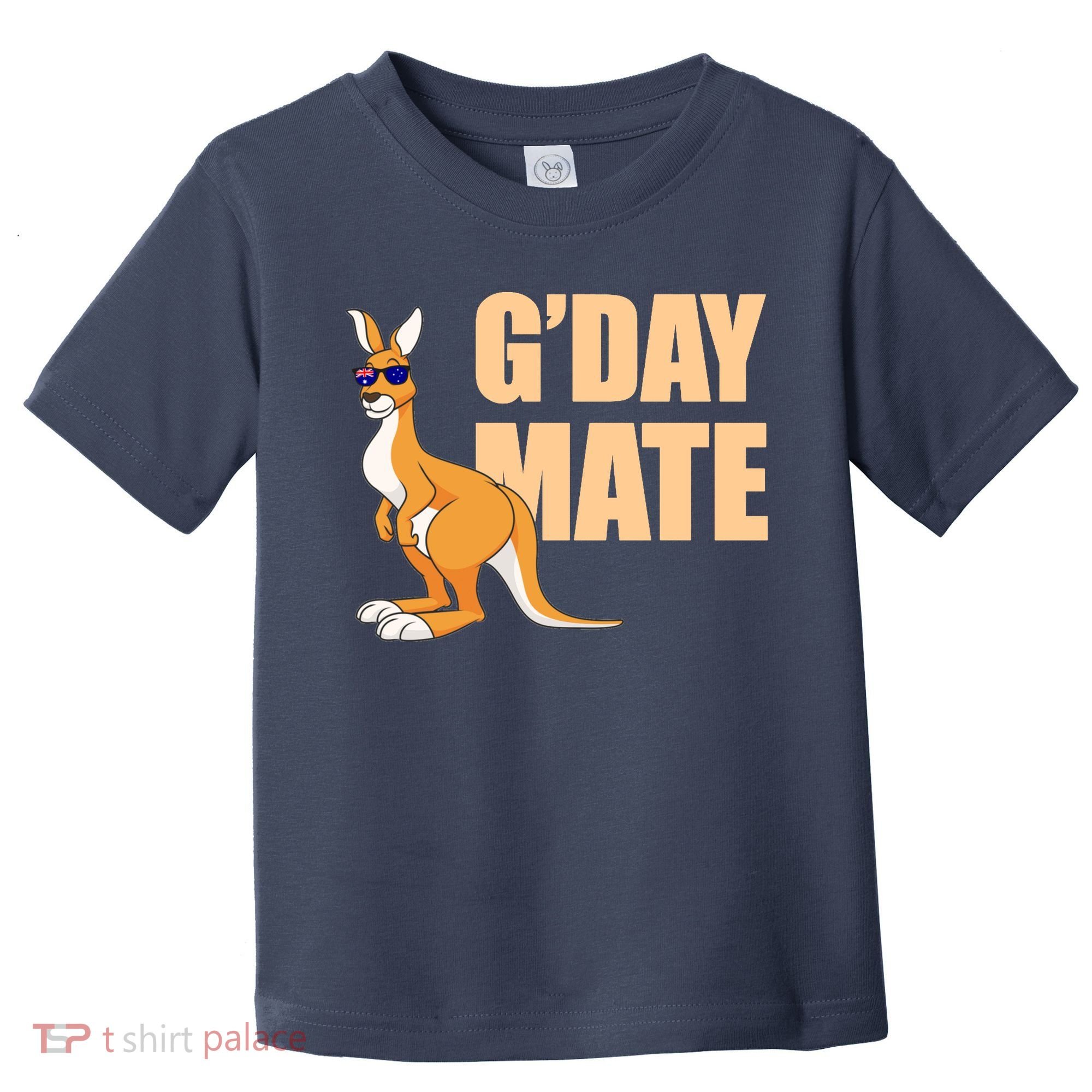 Kangaroo Australia G'Day Mate Australian Symbol Toddler T-Shirt