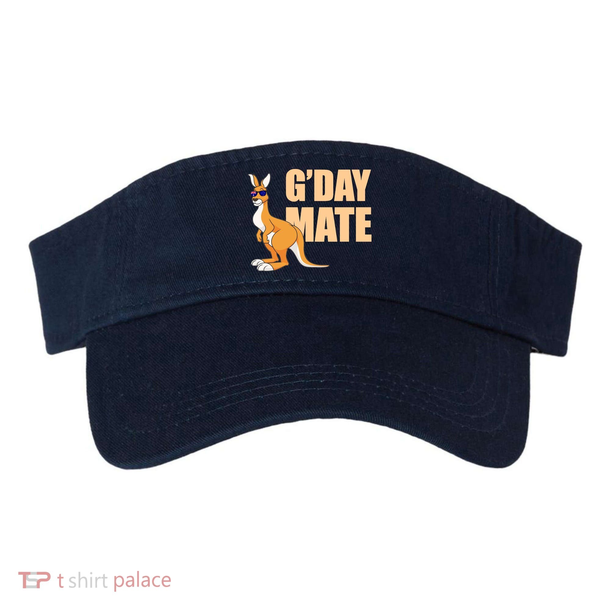 Kangaroo Australia G'Day Mate Australian Symbol Visor