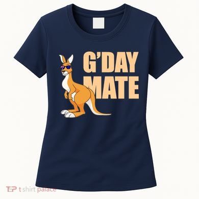 Kangaroo Australia G'Day Mate Australian Symbol Women's T-Shirt