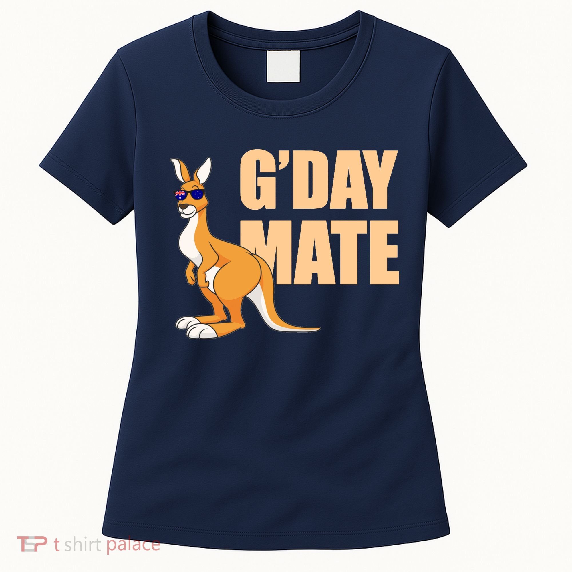 Kangaroo Australia G'Day Mate Australian Symbol Women's T-Shirt