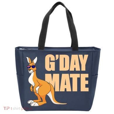 Kangaroo Australia G'Day Mate Australian Symbol Tote Bag