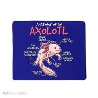 Kids Axolotl Gift Axolotl Stuff Anatomy Of An Axolotl Mousepad thumb 0