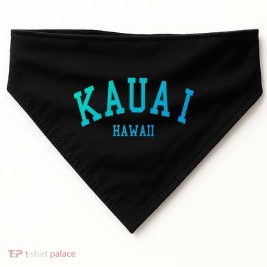 Kauai Aloha Hawaii Tribe Beach Gift USA-Made Doggie Bandana