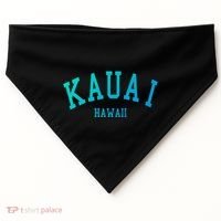 Kauai Aloha Hawaii Tribe Beach Gift USA-Made Doggie Bandana thumb 0