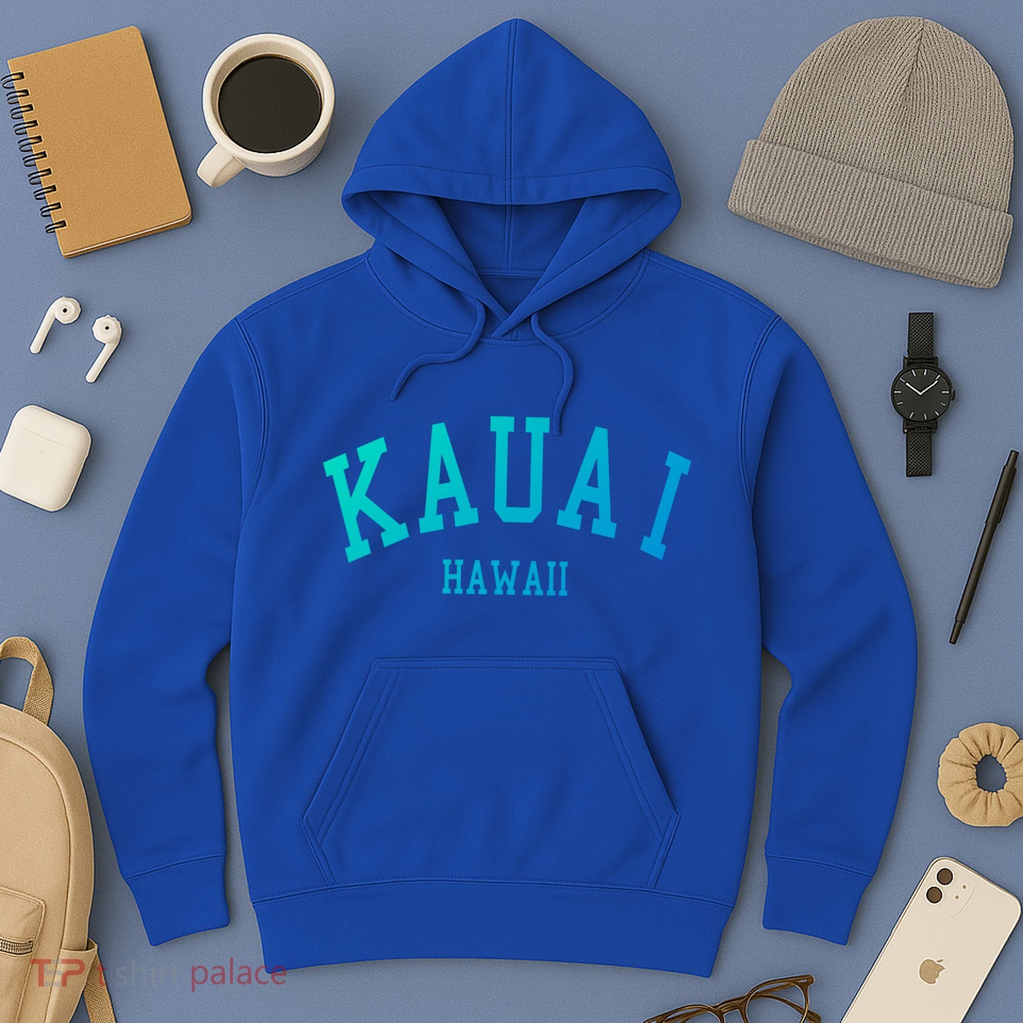 Kauai Aloha Hawaii Tribe Beach Gift Hoodie
