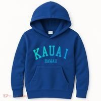 Kauai Aloha Hawaii Tribe Beach Gift Kids Hoodie thumb 0