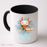 Kawaii Axolotl I Axolotl Questions Funny Axolotl Lover Coffee Mug thumb 0