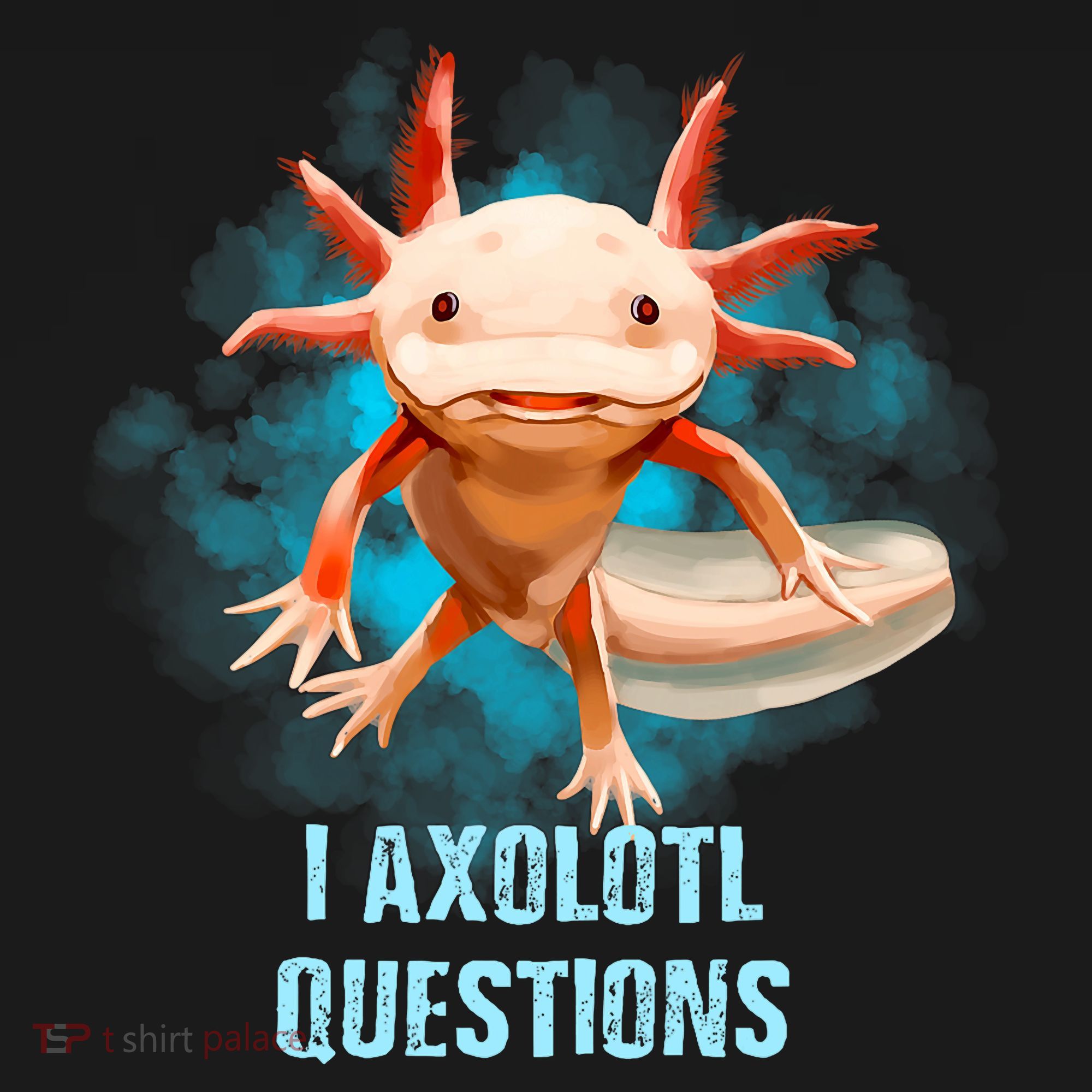 Kawaii Axolotl I Axolotl Questions Funny Axolotl Lover Women's Tank Top