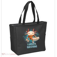 Kawaii Axolotl I Axolotl Questions Funny Axolotl Lover Tote Bag thumb 2