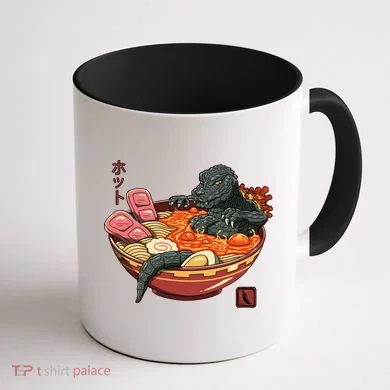 Kaiju Lava Ramen Coffee Mug back