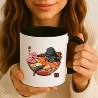 Kaiju Lava Ramen Coffee Mug thumb 3