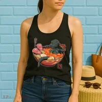 Kaiju Lava Ramen Women's Tank Top thumb 2