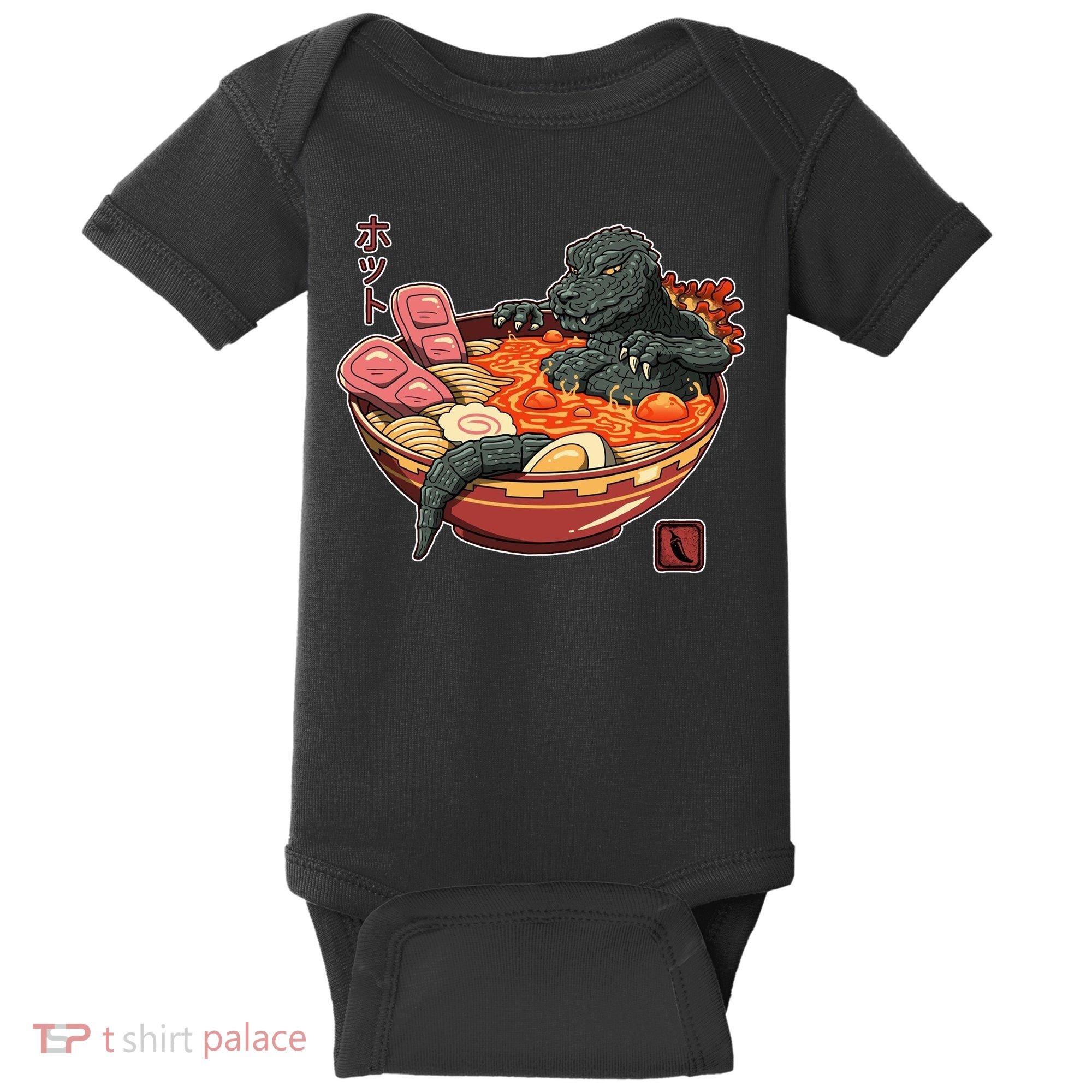 Kaiju Lava Ramen Baby Bodysuit