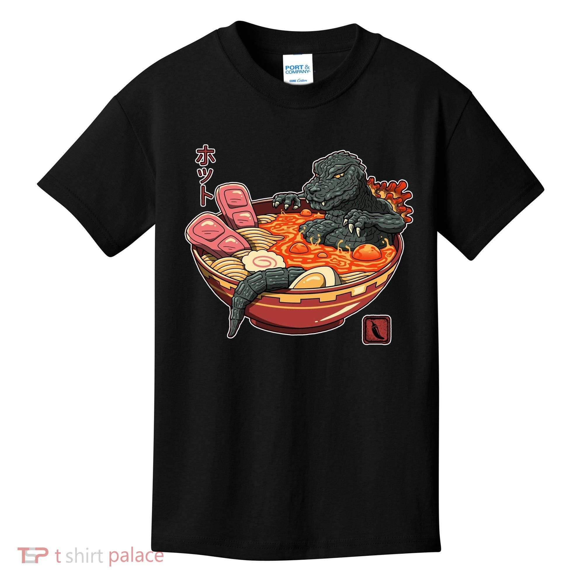 Kaiju Lava Ramen Kids T-Shirt