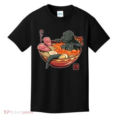 Kaiju Lava Ramen Kids T-Shirt