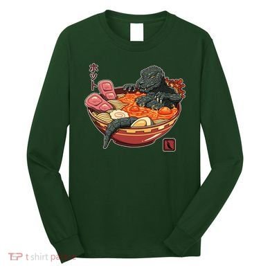 Kaiju Lava Ramen Long Sleeve Shirt
