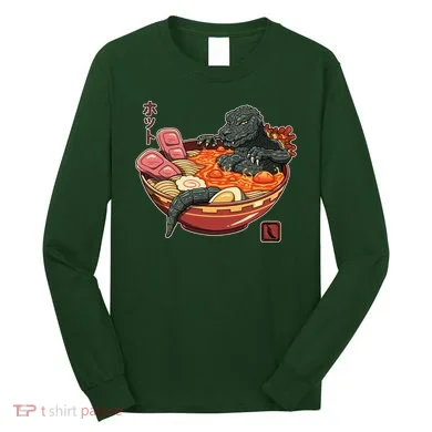 Kaiju Lava Ramen Long Sleeve Shirt