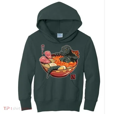 Kaiju Lava Ramen Kids Hoodie