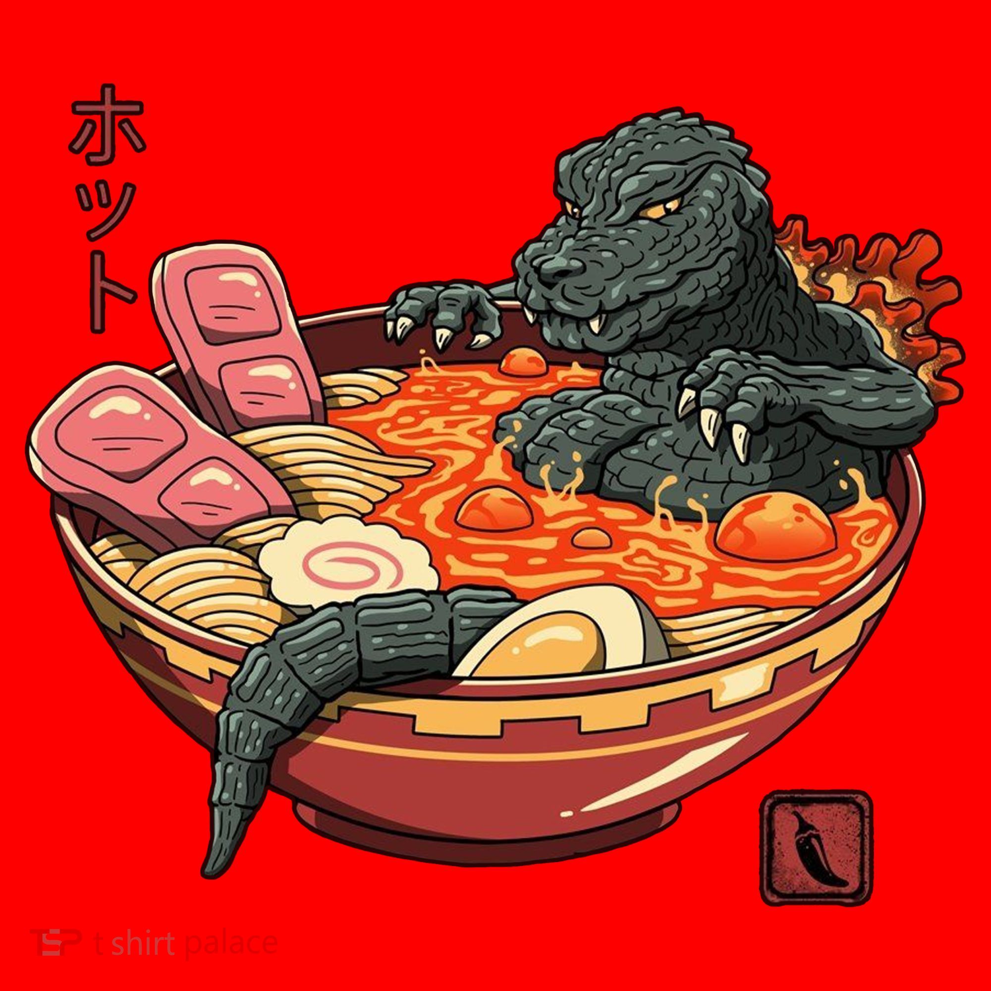 Kaiju Lava Ramen Santa Hat