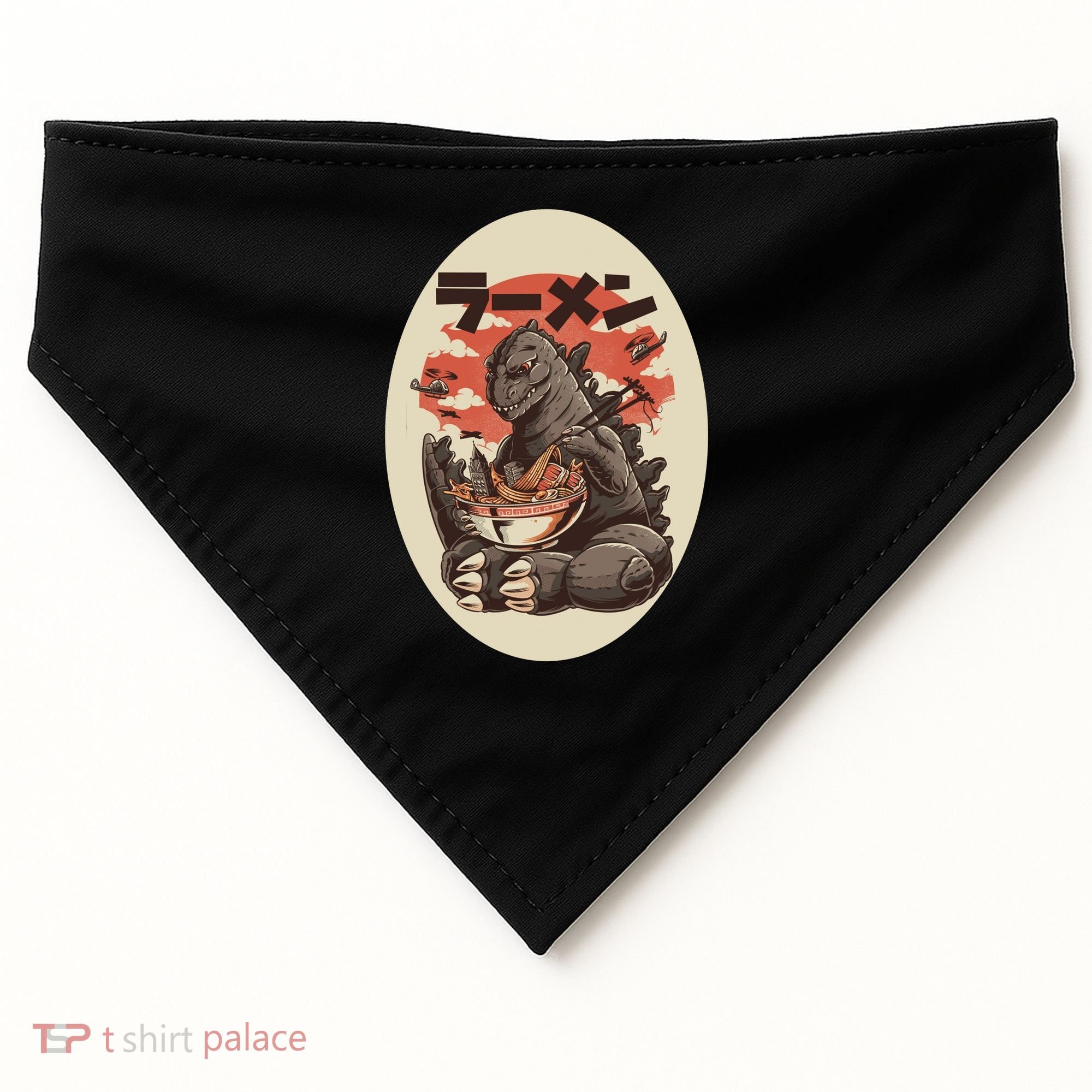 Kaiju's Ramen USA-Made Doggie Bandana