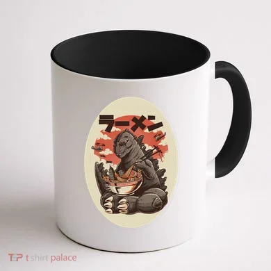 Kaiju's Ramen Coffee Mug back
