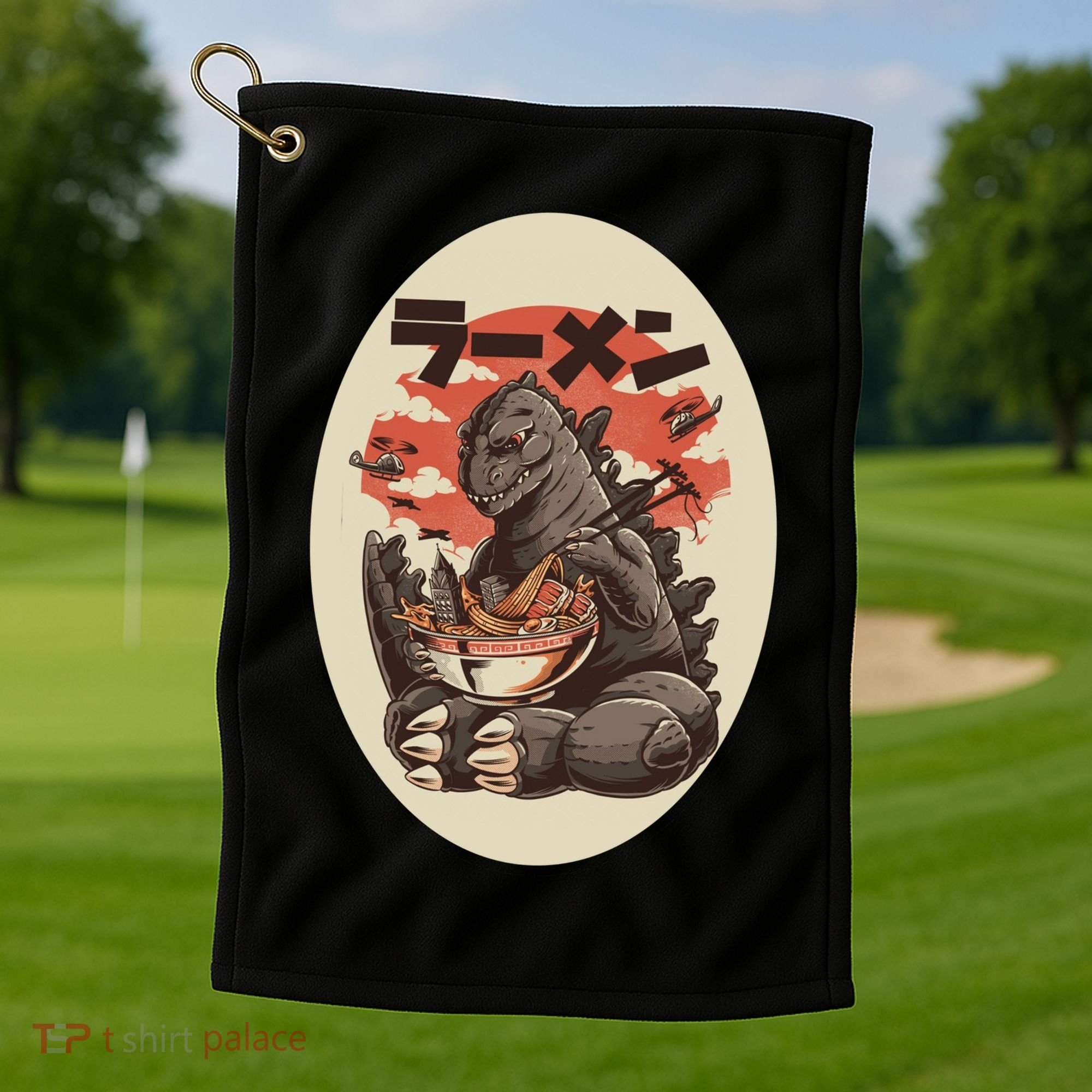 Kaiju's Ramen Golf Towel