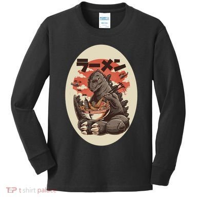 Kaiju's Ramen Kids Long Sleeve Shirt