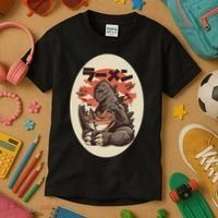 Kaiju's Ramen Kids T-Shirt thumb 3