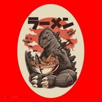 Kaiju's Ramen Santa Hat thumb 1