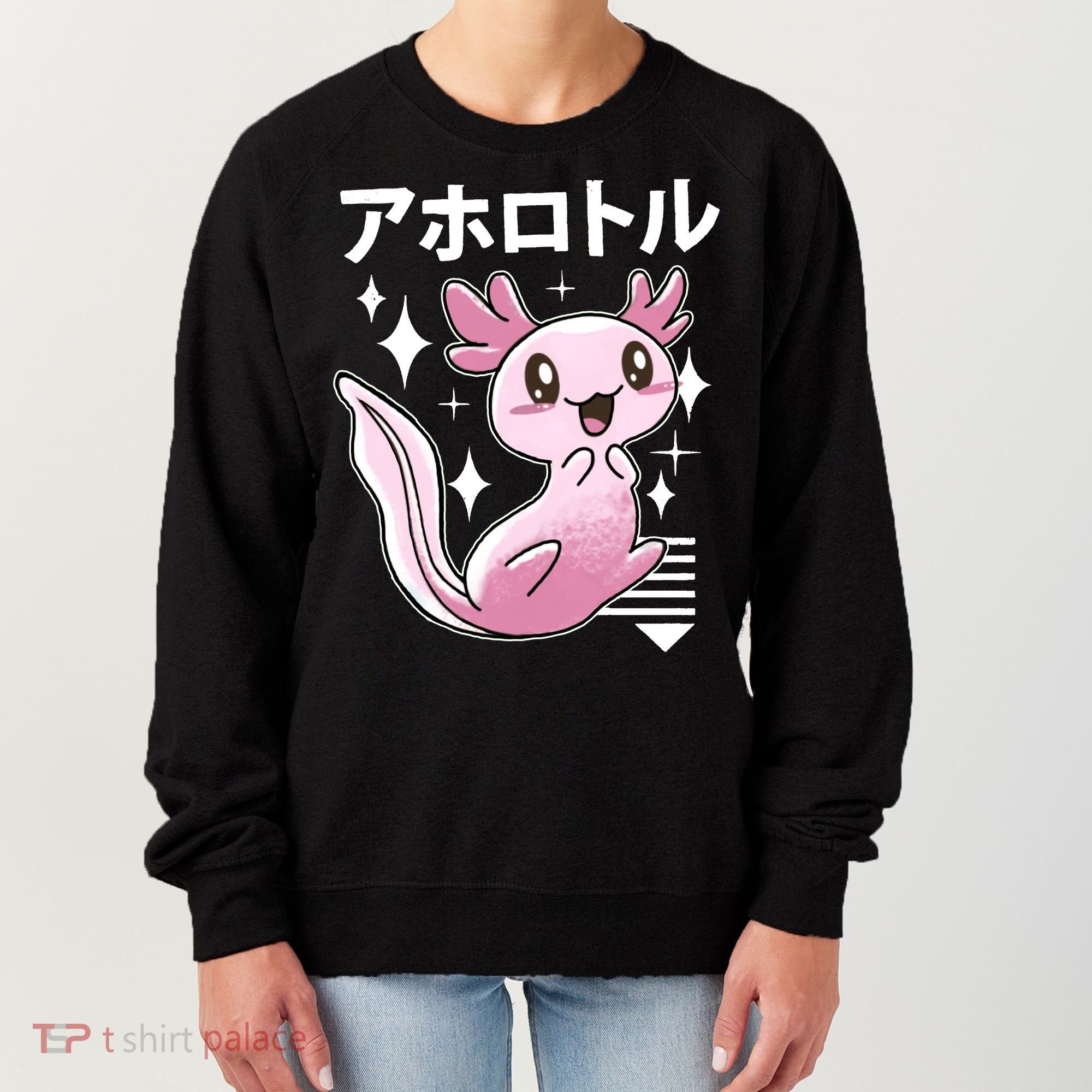 Kawaii Axolotl Women's Sweatshirt