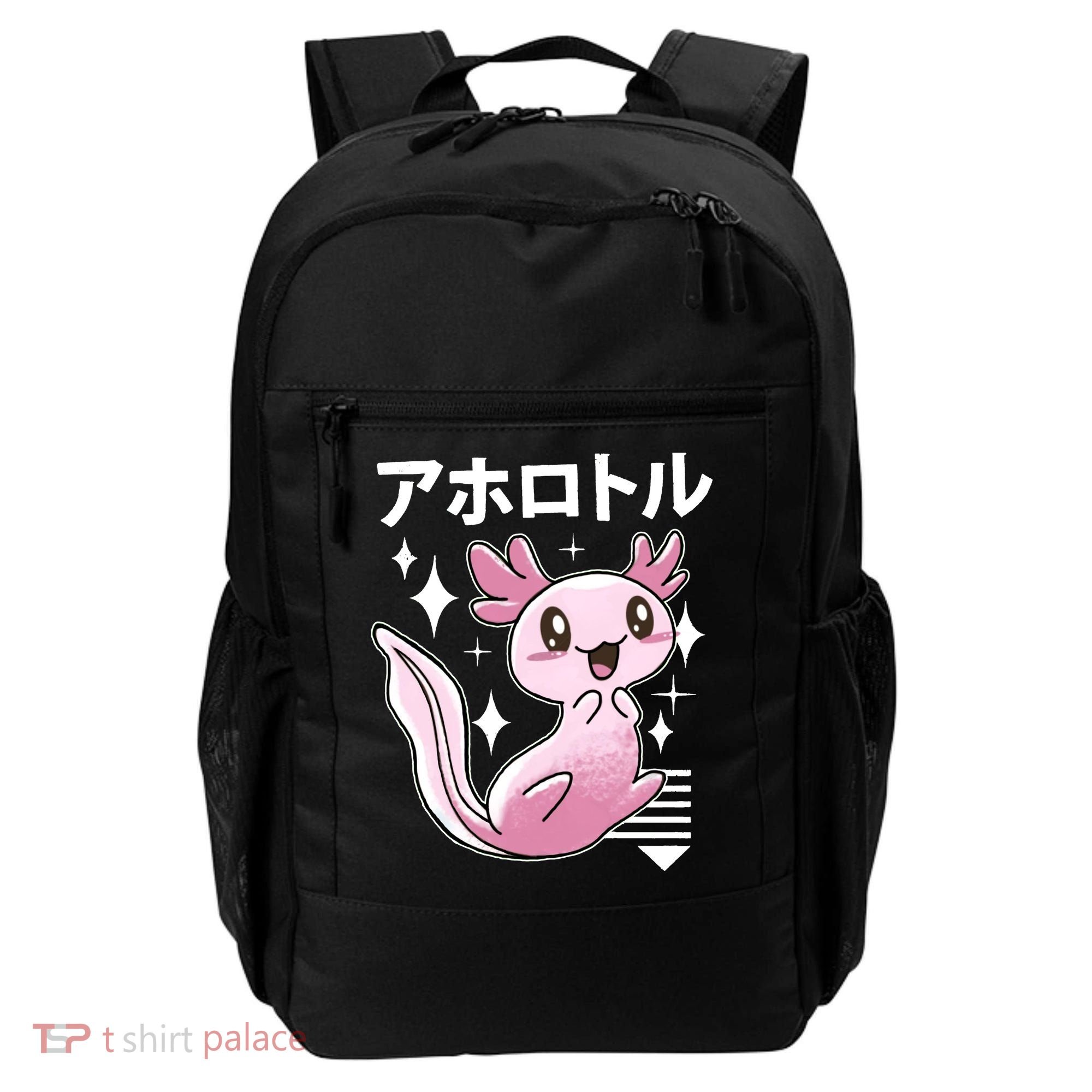 Kawaii Axolotl Backpack
