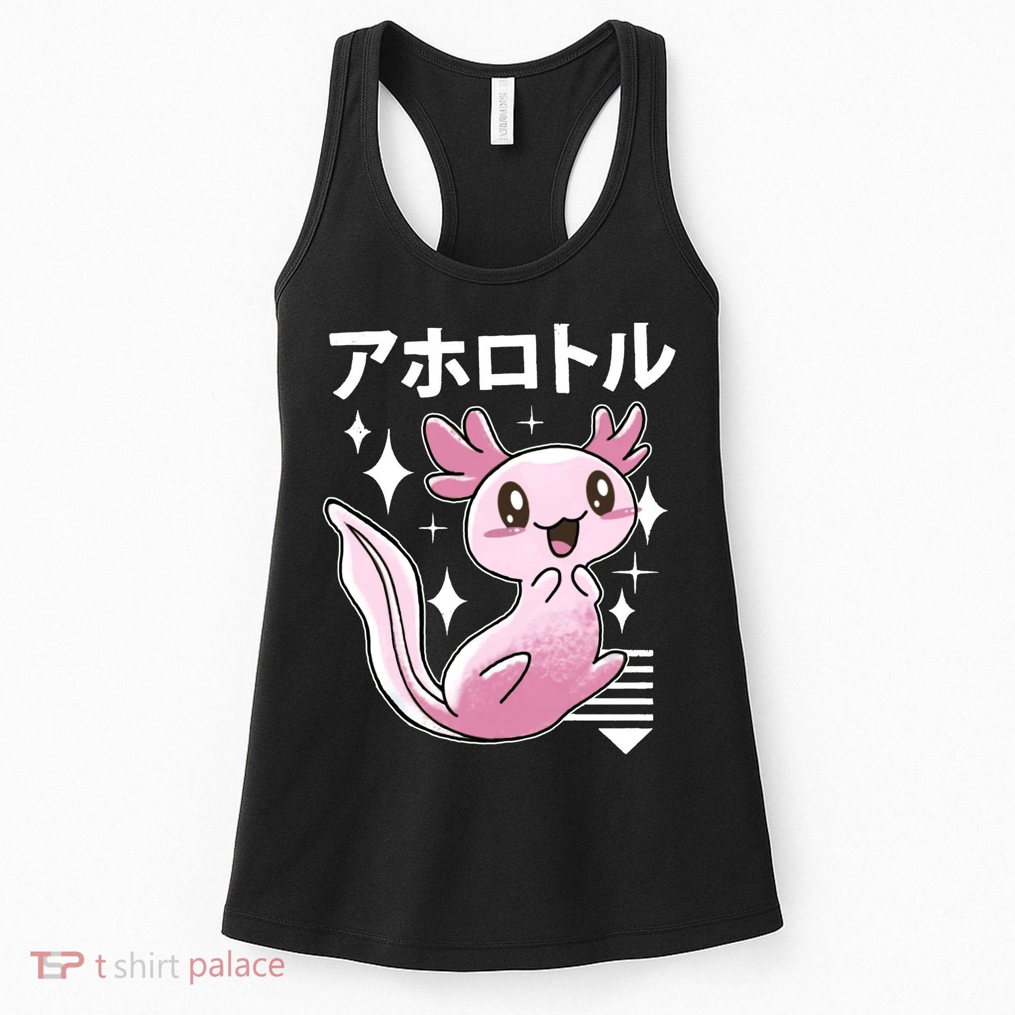Kawaii Axolotl Women's Tank Top