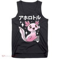 Kawaii Axolotl Tank Top thumb 0