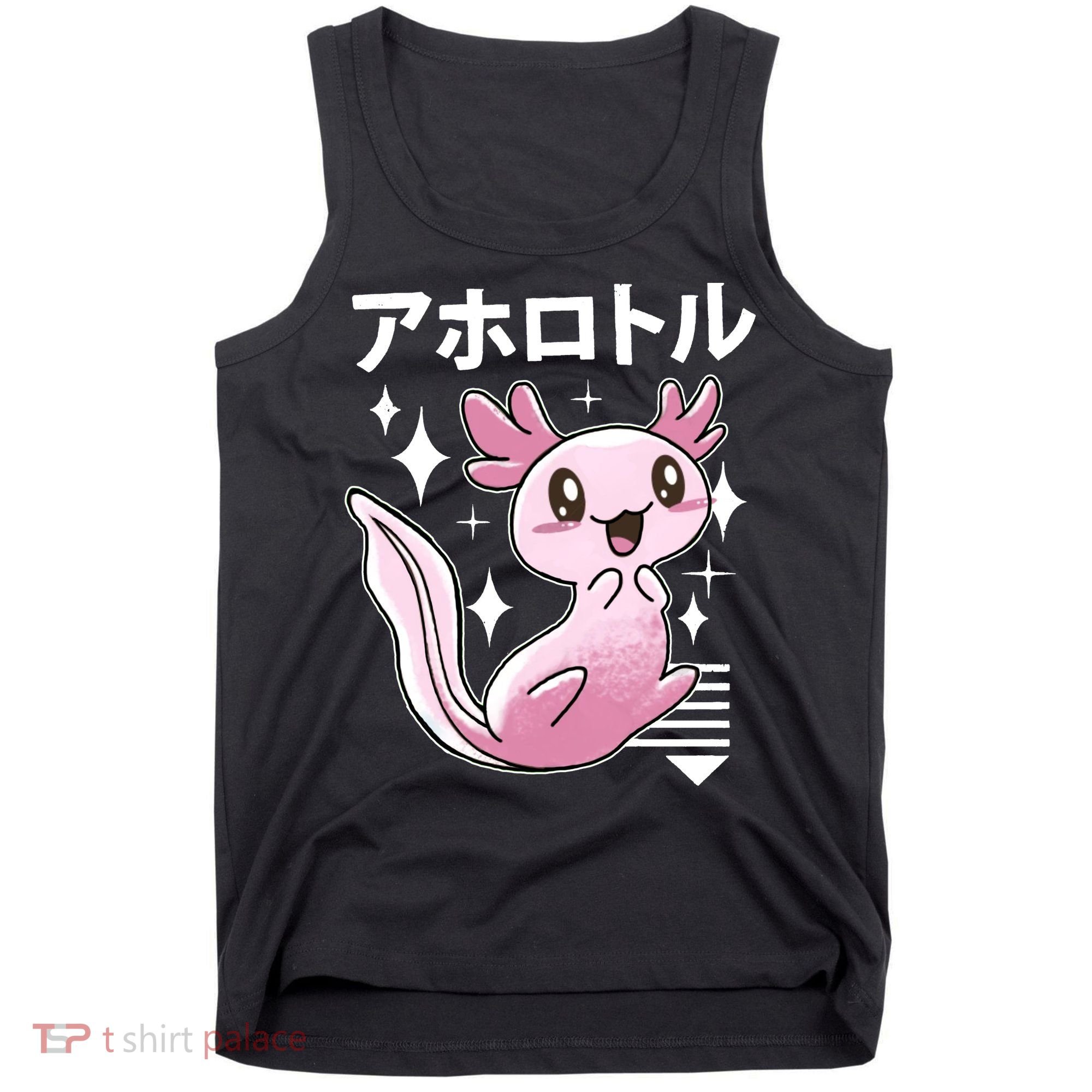 Kawaii Axolotl Tank Top