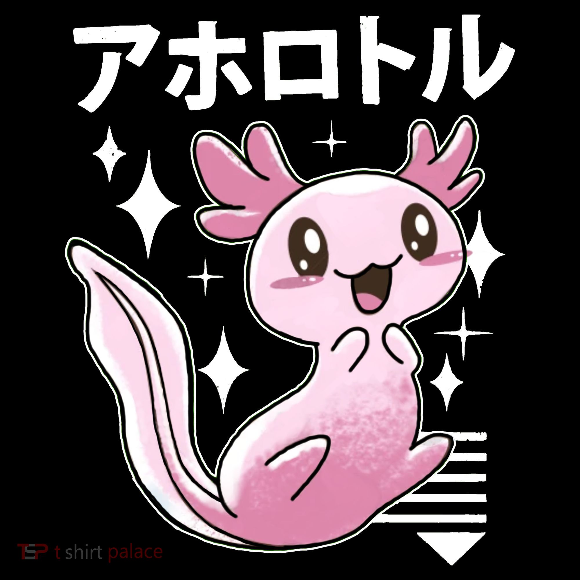 Kawaii Axolotl Women's Long Sleeve Shirt