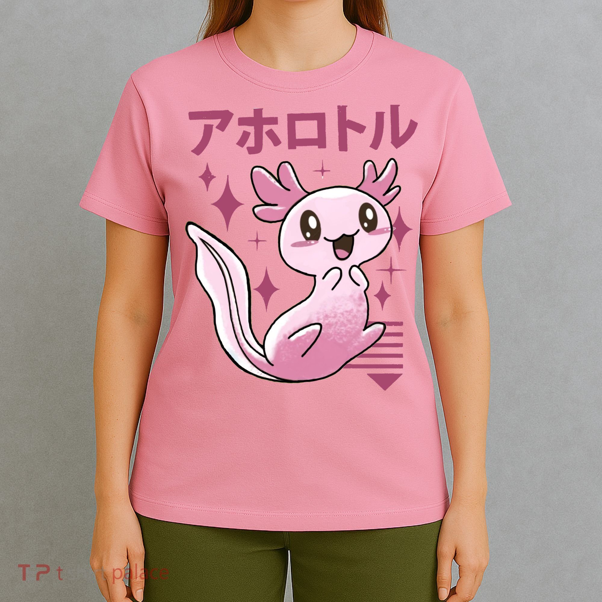 Kawaii Axolotl T-Shirt