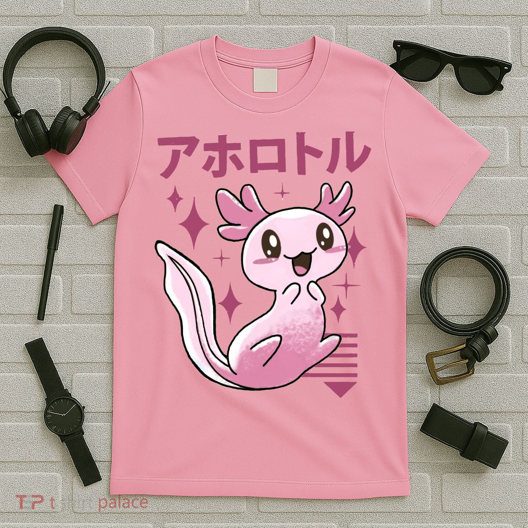 Kawaii Axolotl T-Shirt