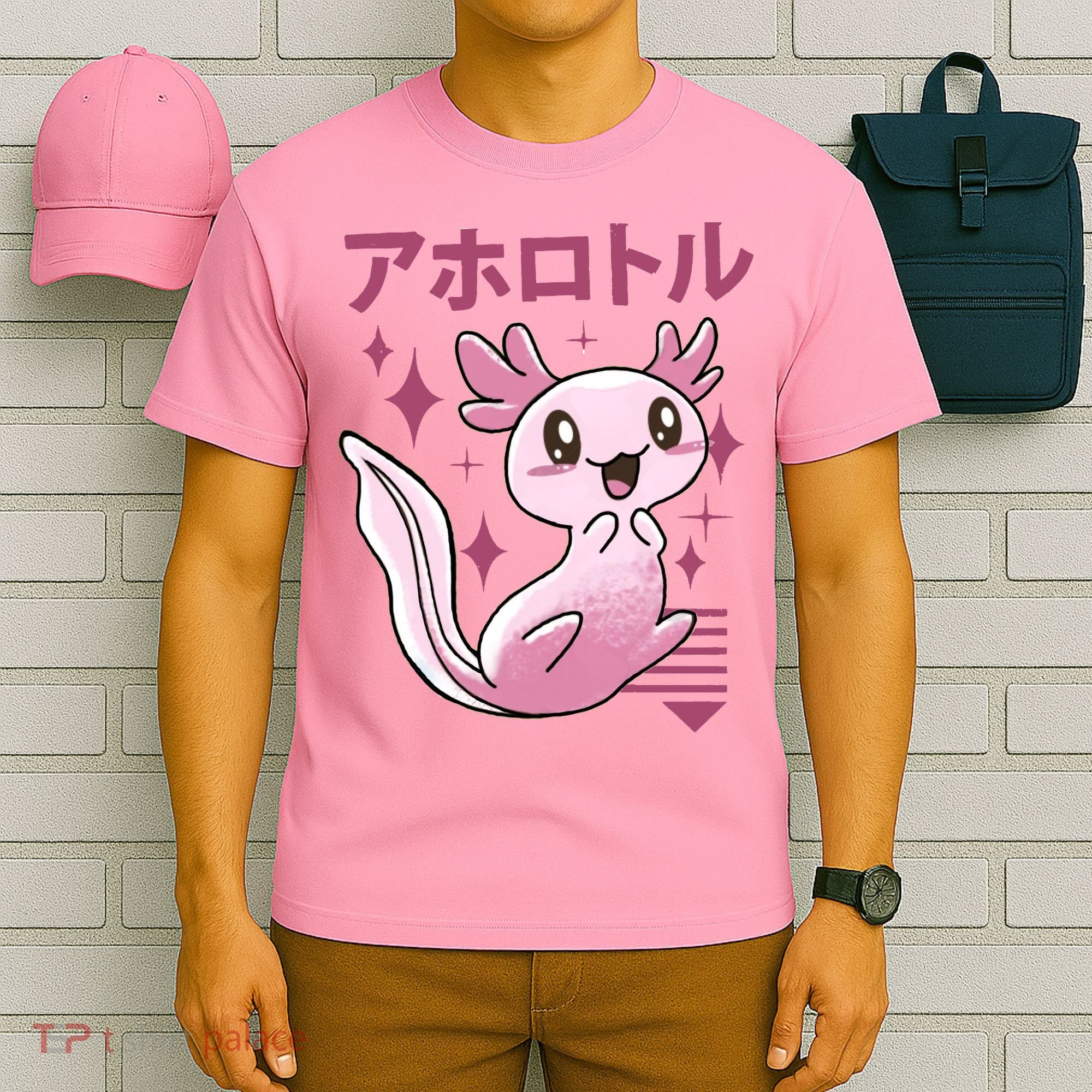 Kawaii Axolotl T-Shirt