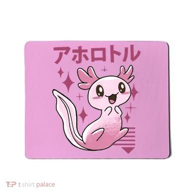 Kawaii Axolotl Mousepad